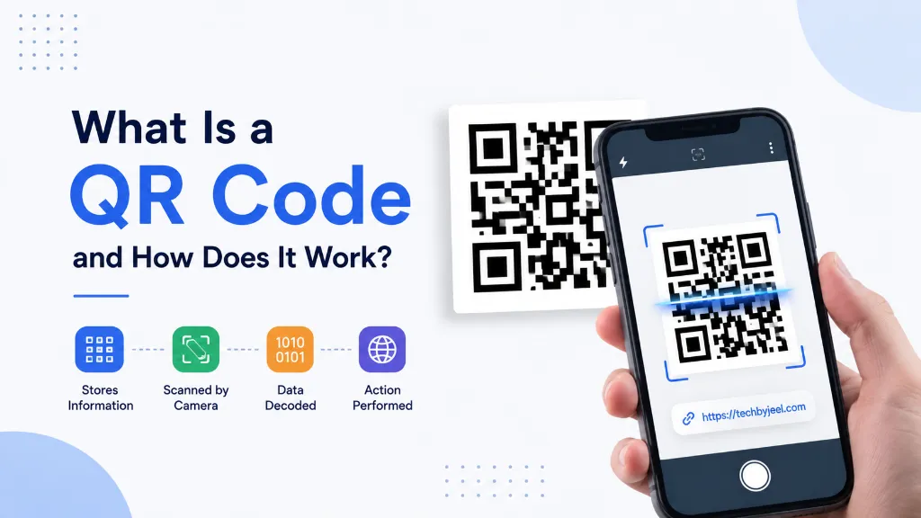 What is a QR code and how QR codes work with a smartphone scanner