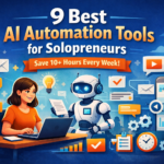 AI automation tools for solopreneurs saving 10+ hours per week